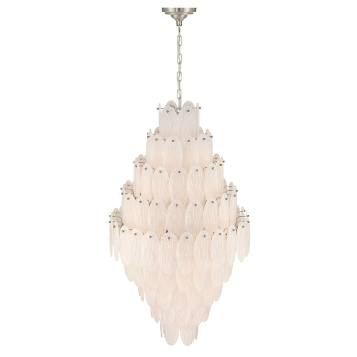Artcraft - AC12263SN - 19 Light Chandelier - Serena - Satin Nickel