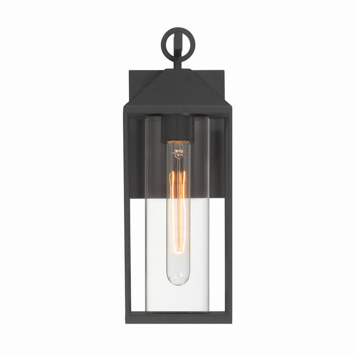 Artcraft - AC8980BK - One Light Outdoor Lantern - Portside - Black