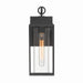 Artcraft - AC8980BK - One Light Outdoor Lantern - Portside - Black