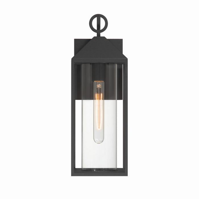 Artcraft - AC8981BK - One Light Outdoor Lantern - Portside - Black
