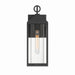 Artcraft - AC8981BK - One Light Outdoor Lantern - Portside - Black