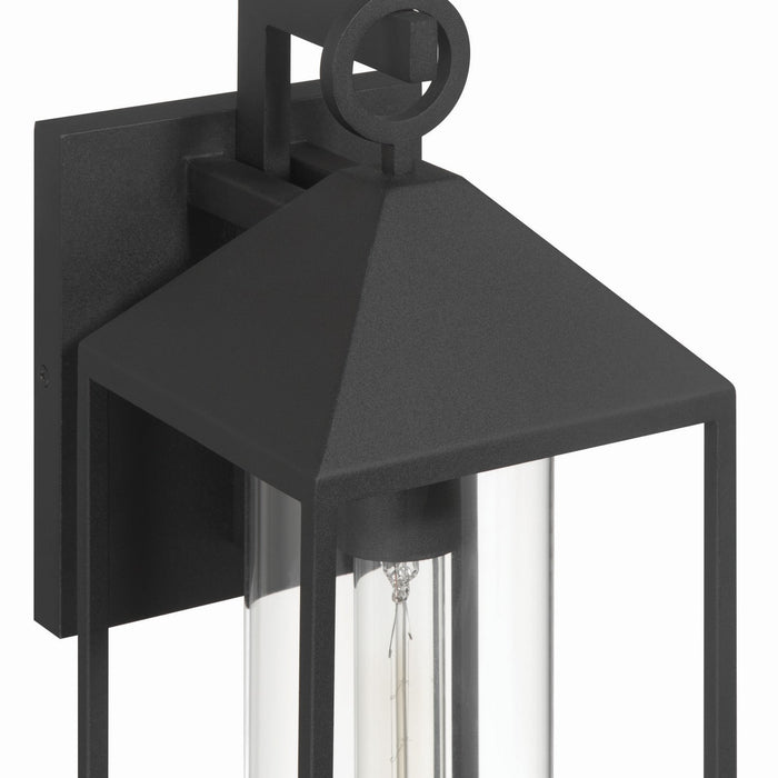 Artcraft - AC8981BK - One Light Outdoor Lantern - Portside - Black