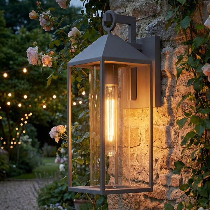 Artcraft - AC8981BK - One Light Outdoor Lantern - Portside - Black