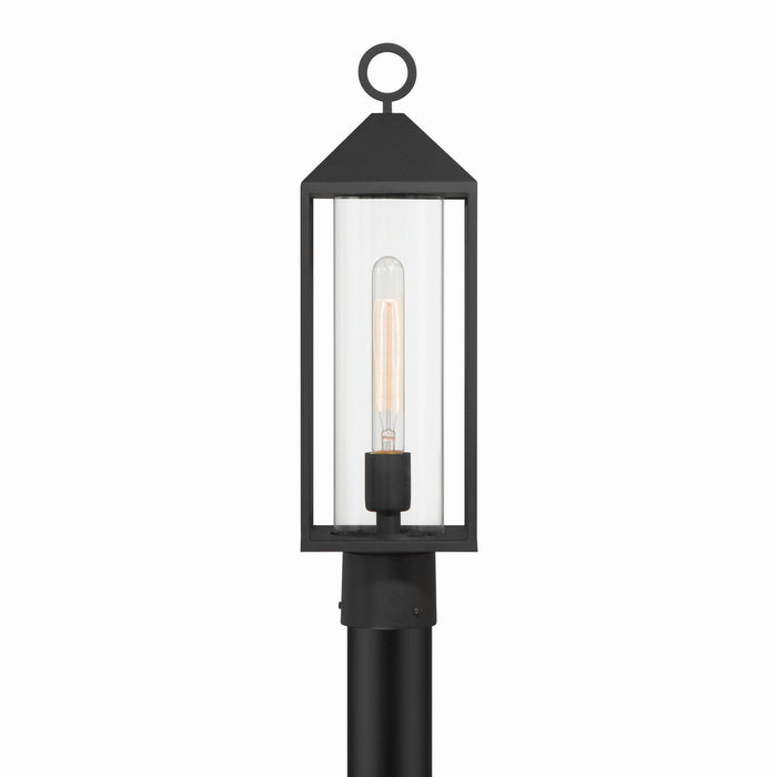 Artcraft - AC8983BK - One Light Outdoor Post Mount - Portside - Black