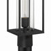 Artcraft - AC8983BK - One Light Outdoor Post Mount - Portside - Black