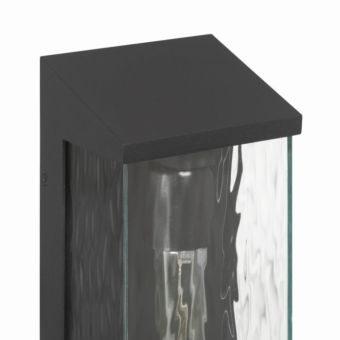 Artcraft - AC9280BK - One Light Outdoor Lantern - Azure - Black