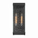 Artcraft - AC9281BK - Two Light Outdoor Lantern - Azure - Black