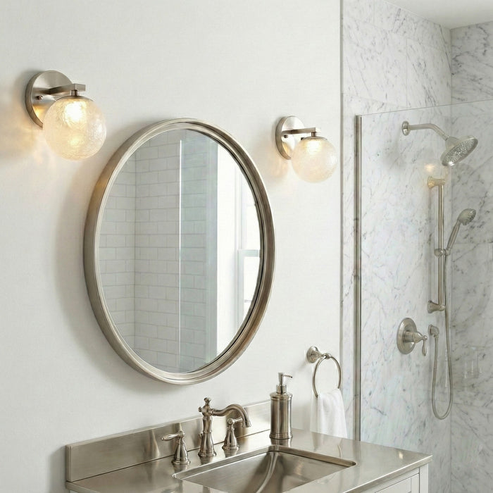 Artcraft - AC6961BN - LED Wall Mount - Forma - Brushed Nickel