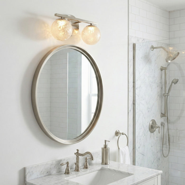 Artcraft - AC6962BN - LED Lantern - Forma - Brushed Nickel