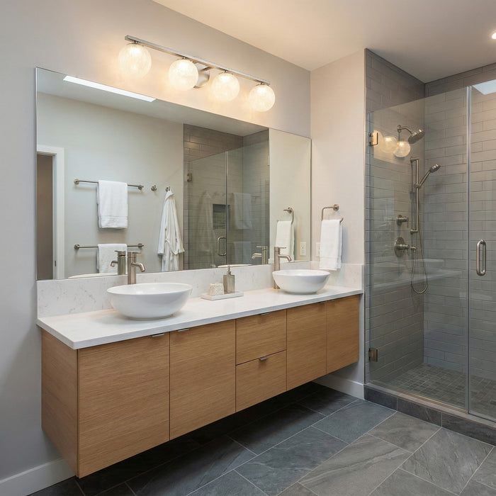 Artcraft - AC6964BN - LED Wall Mount - Forma - Brushed Nickel