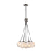 Artcraft - AC12247SN - Seven Light Lantern - Moonlight - Satin Nickel