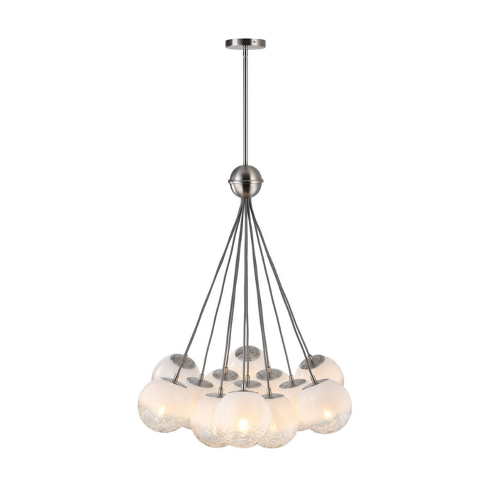 Artcraft - AC12242SN - 12 Light Lantern - Moonlight - Satin Nickel