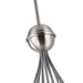 Artcraft - AC12242SN - 12 Light Lantern - Moonlight - Satin Nickel