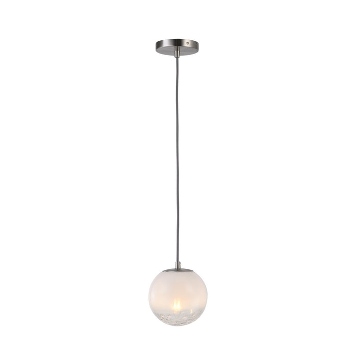 Artcraft - AC12241SN - One Light Lantern - Moonlight - Satin Nickel