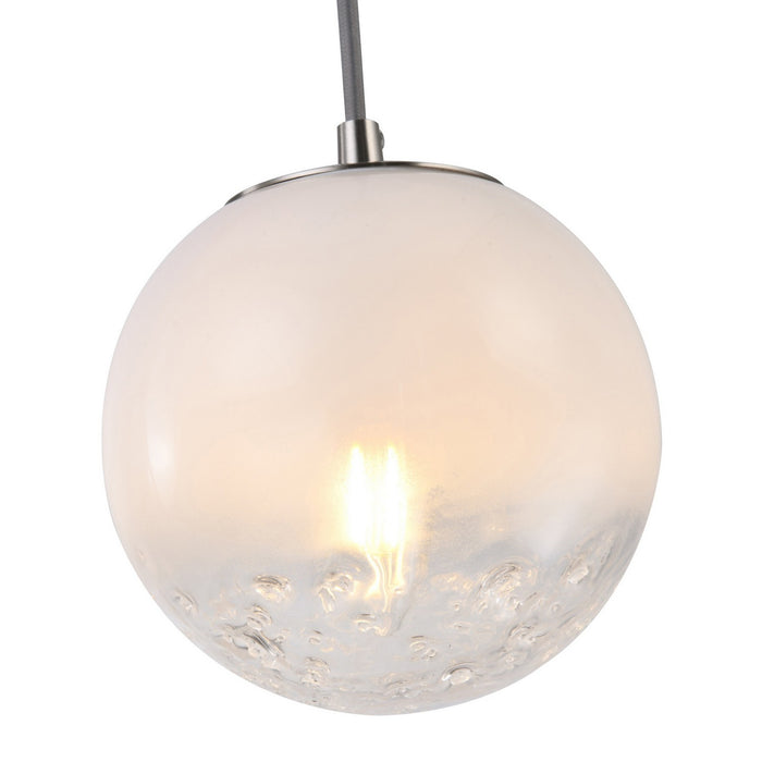 Artcraft - AC12241SN - One Light Lantern - Moonlight - Satin Nickel