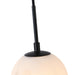 Artcraft - AC12280BK - One Light Lantern - Nightfall - Black