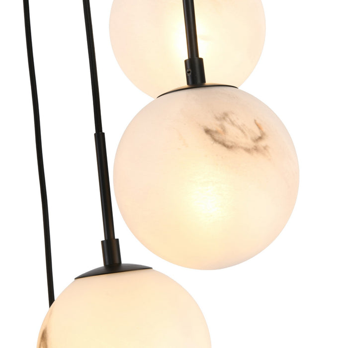 Artcraft - AC12281BK - 21 Light Lantern - Nightfall - Black