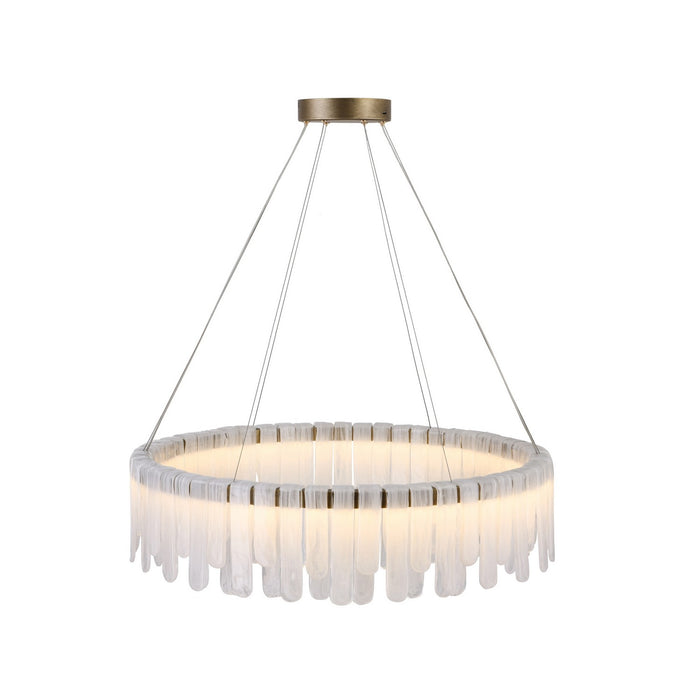 Artcraft - AC6121LB - LED Lantern - Roselle - Legacy Brass