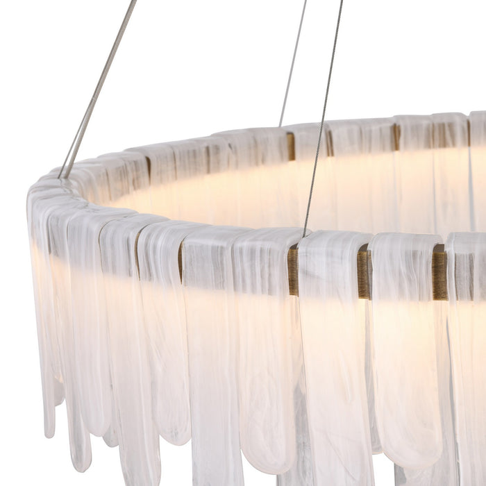 Artcraft - AC6121LB - LED Lantern - Roselle - Legacy Brass