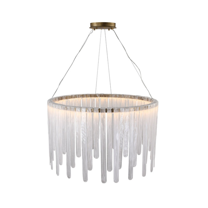 Artcraft - AC6124LB - LED Lantern - Roselle - Legacy Brass