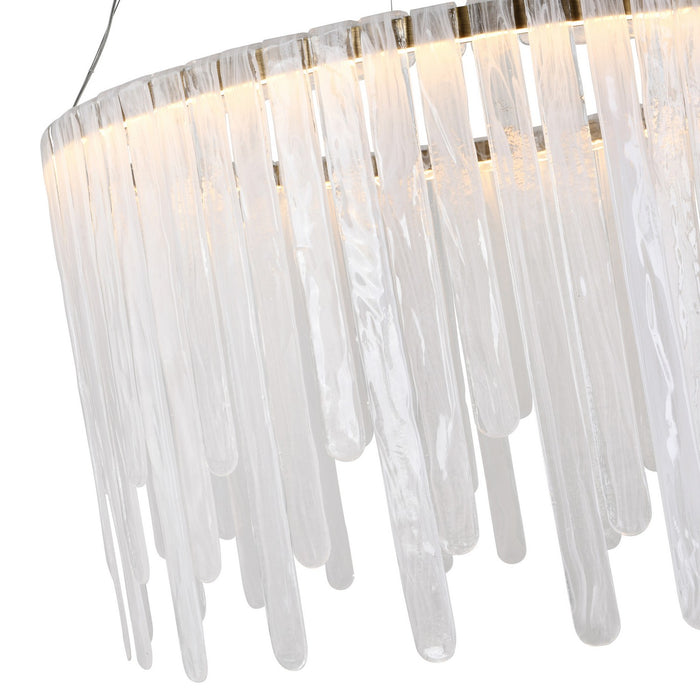 Artcraft - AC6124LB - LED Lantern - Roselle - Legacy Brass