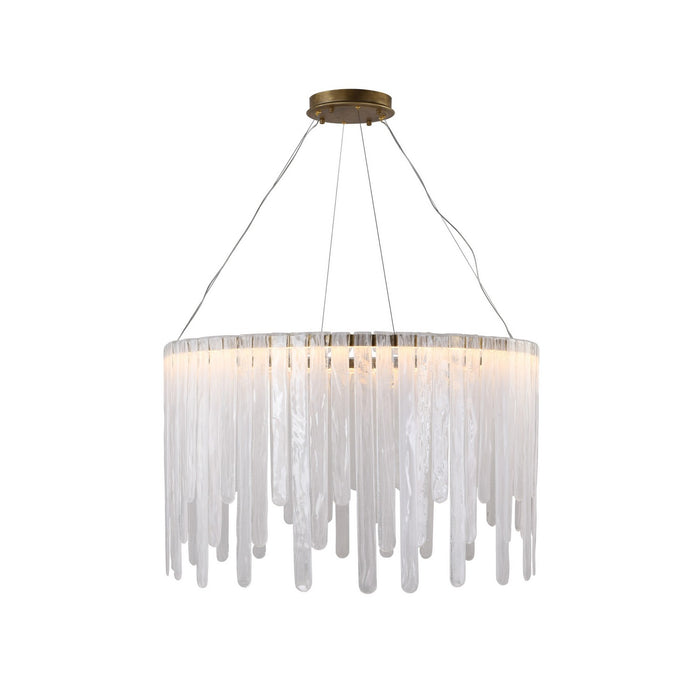 Artcraft - AC6124LB - LED Lantern - Roselle - Legacy Brass