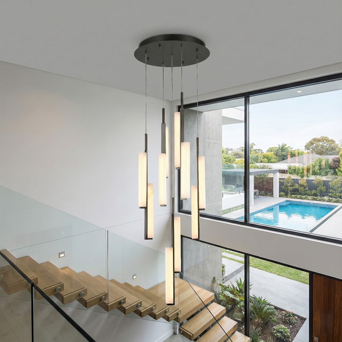 Artcraft - AC6885FB - LED Lantern - Lumina - Forged Bronze