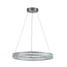 Artcraft - AC5051BN - LED Pendant - Chevron - Brushed Nickel