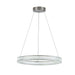 Artcraft - AC5051BN - LED Pendant - Chevron - Brushed Nickel