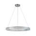 Artcraft - AC5052BN - LED Pendant - Chevron - Brushed Nickel