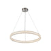 Artcraft - AC5052BN - LED Pendant - Chevron - Brushed Nickel