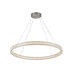 Artcraft - AC5053BN - LED Pendant - Chevron - Brushed Nickel