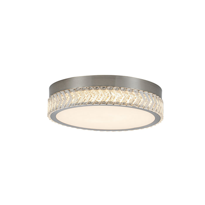 Artcraft - AC5057BN - LED Flushmount - Chevron - Brushed Nickel
