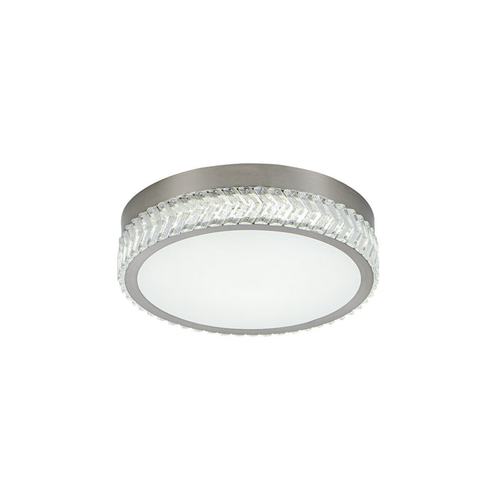 Artcraft - AC5057BN - LED Flushmount - Chevron - Brushed Nickel