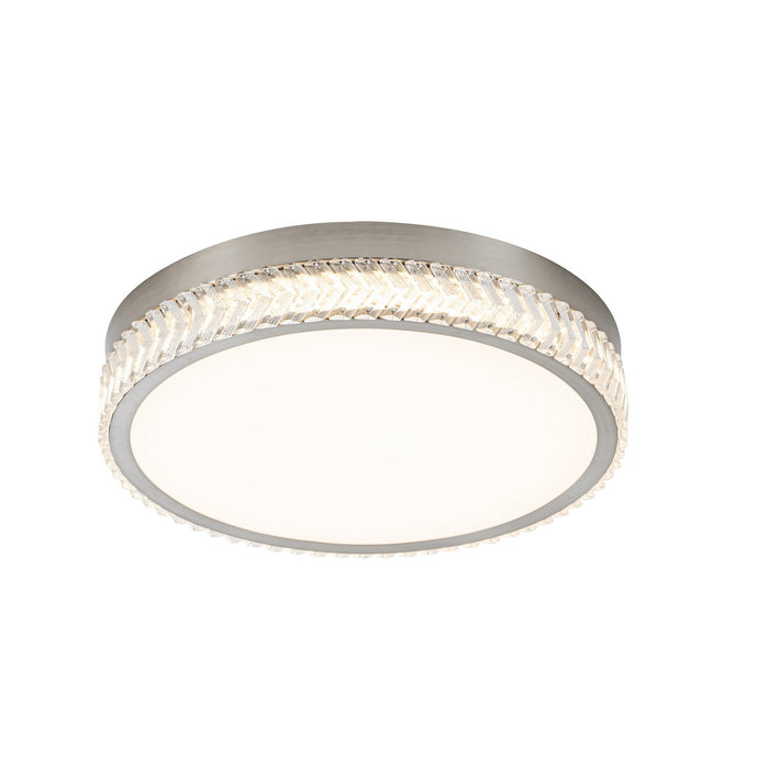 Artcraft - AC5058BN - LED Flushmount - Chevron - Brushed Nickel