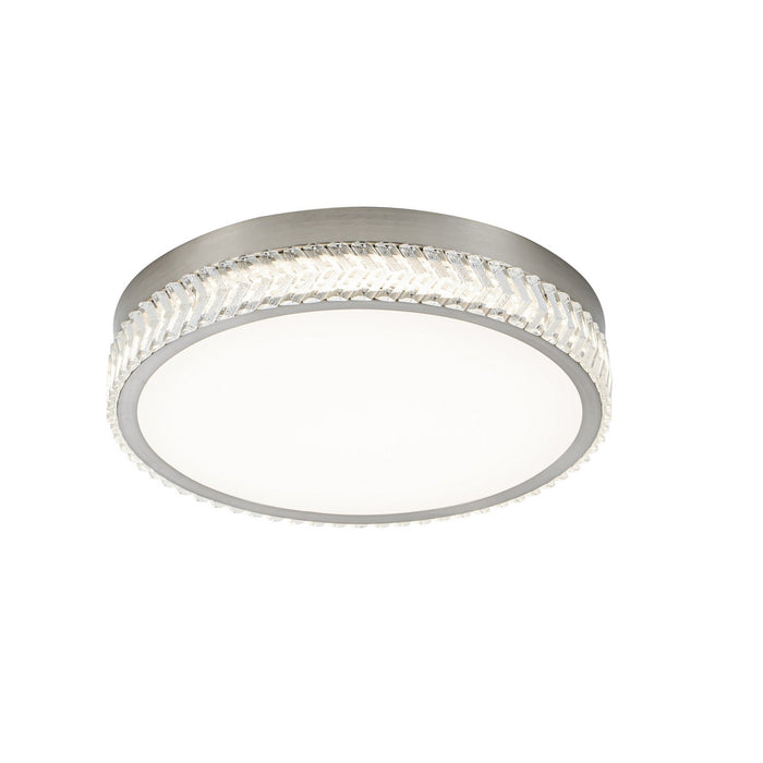 Artcraft - AC5058BN - LED Flushmount - Chevron - Brushed Nickel