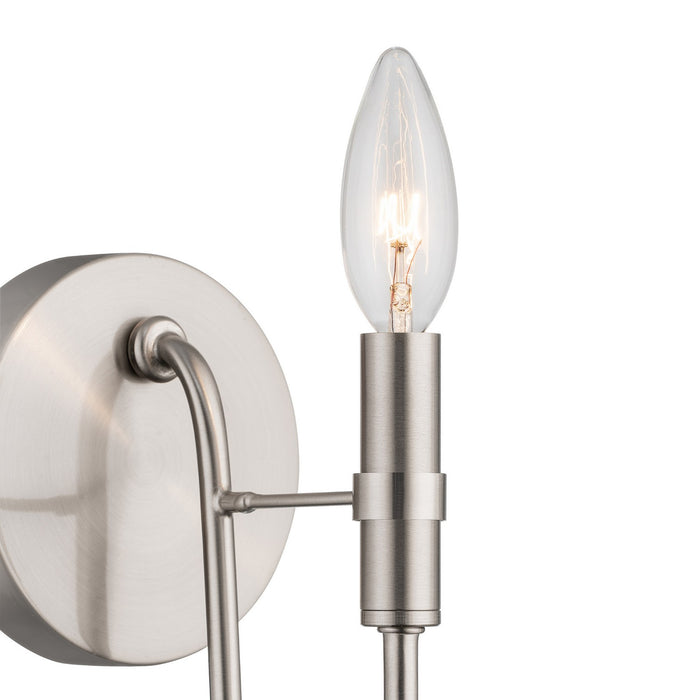 Artcraft - AC12221BN - One Light Wall Sconce - Foundry - Brushed Nickel