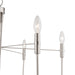 Artcraft - AC12226BN - Six Light Chandelier - Foundry - Brushed Nickel