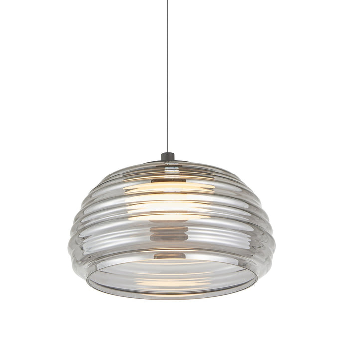 Artcraft - AC5010SM - LED Pendant - Haze - Black/Smoke