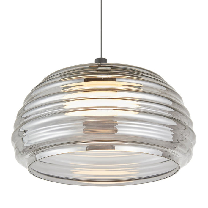 Artcraft - AC5010SM - LED Pendant - Haze - Black/Smoke