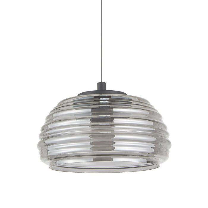 Artcraft - AC5010SM - LED Pendant - Haze - Black/Smoke