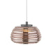 Artcraft - AC5010EC - LED Pendant - Haze - Black/Espresso Copper
