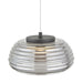 Artcraft - AC5011SM - LED Pendant - Haze - Black/Smoke
