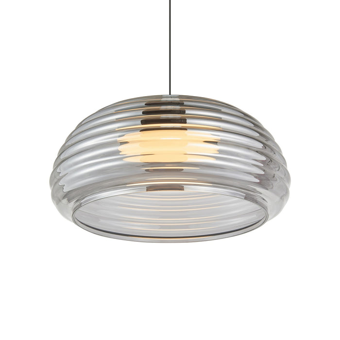 Artcraft - AC5011SM - LED Pendant - Haze - Black/Smoke