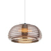Artcraft - AC5011EC - LED Pendant - Haze - Black/Espresso Copper