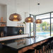 Artcraft - AC5011EC - LED Pendant - Haze - Black/Espresso Copper