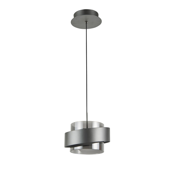 Artcraft - AC6980GR - LED Pendant - Axis - Graphite