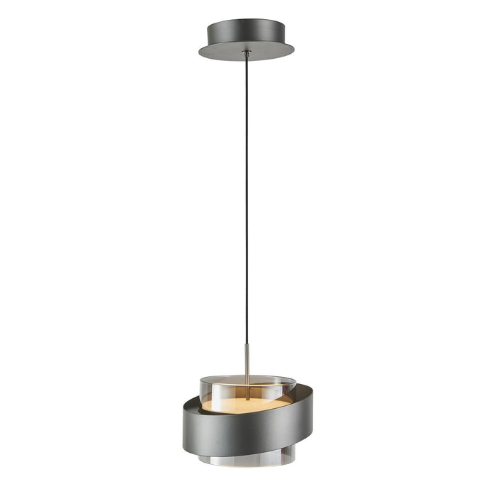 Artcraft - AC6980GR - LED Pendant - Axis - Graphite