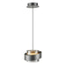 Artcraft - AC6980GR - LED Pendant - Axis - Graphite