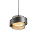 Artcraft - AC6980GR - LED Pendant - Axis - Graphite